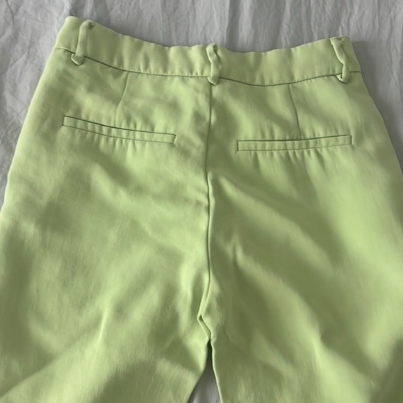 Zara Light Green Flared Pants XS New Without Tags NWT 💚 - Picture 5 of 5